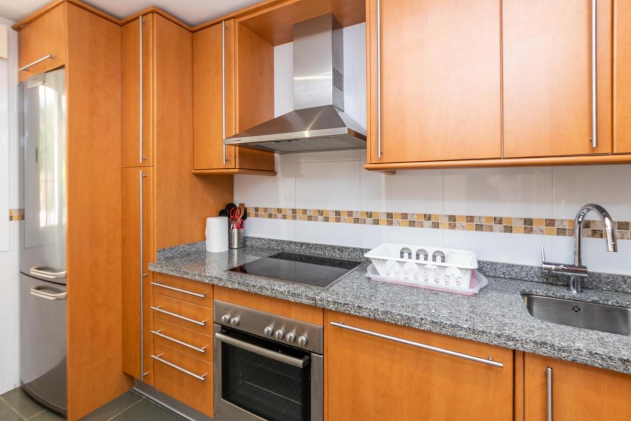 2Br Calanova Grand Golf - Wifi/Ac/Pool Apartment Malaga Bagian luar foto