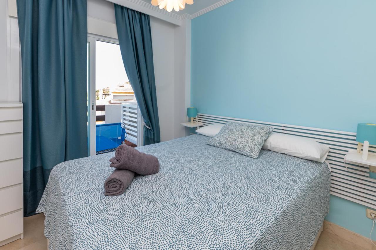 2Br Calanova Grand Golf - Wifi/Ac/Pool Apartment Malaga Bagian luar foto